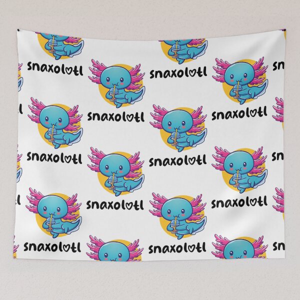 Item preview, Snaxolotl (on light colors) designed and sold by messy-nessie.