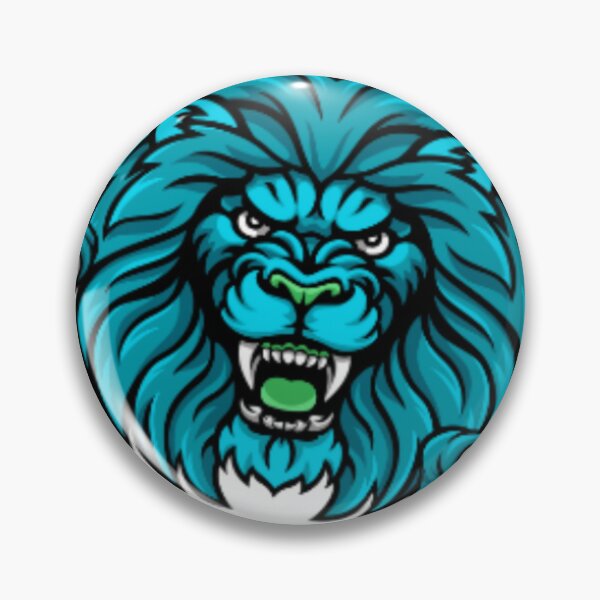 Item preview, Blue sky Lion Playing Soccer, soccer lovers, lion lovers designed and sold by D-lion.
