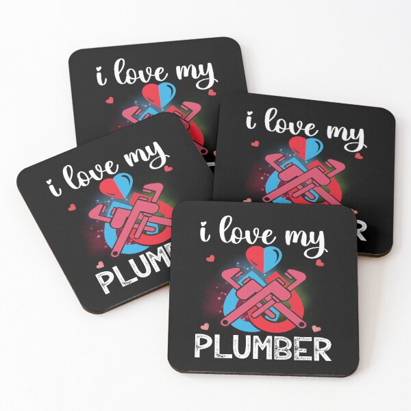 Item preview, I Love My Plumber Funny Plumber Wife designed and sold by Trendy Valley .