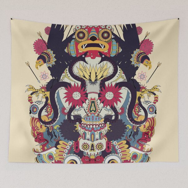 Item preview, Aztec tribal art designed and sold by Sirin99.