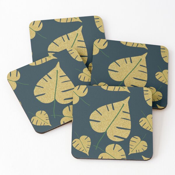 Item preview, Golden leaf on dark background. designed and sold by Jayjaynaenae.