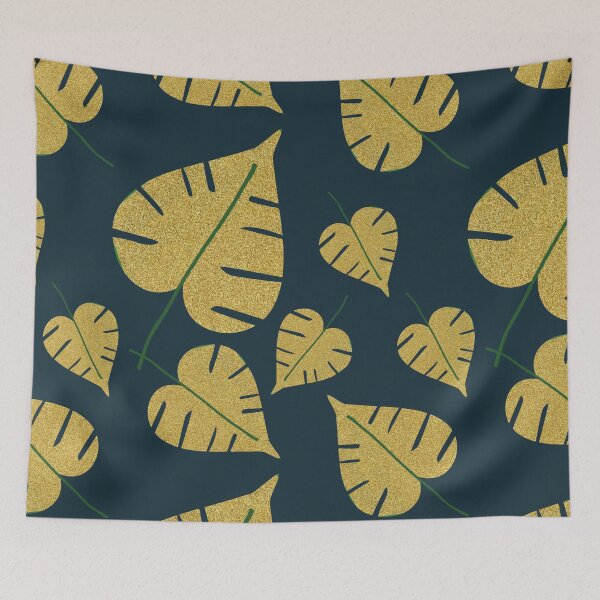 Item preview, Golden leaf on dark background. designed and sold by Jayjaynaenae.