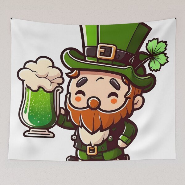 Item preview, St Patricks Day Cartoon Character designed and sold by Ou-SunShine.