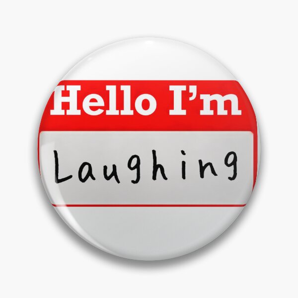 Item preview, Hello I’m “laughing” - Nameplate designed and sold by SirZeus.