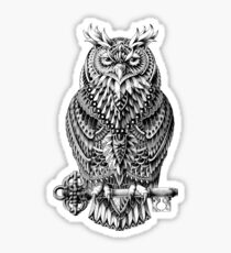 Great Horned Owl Sticker