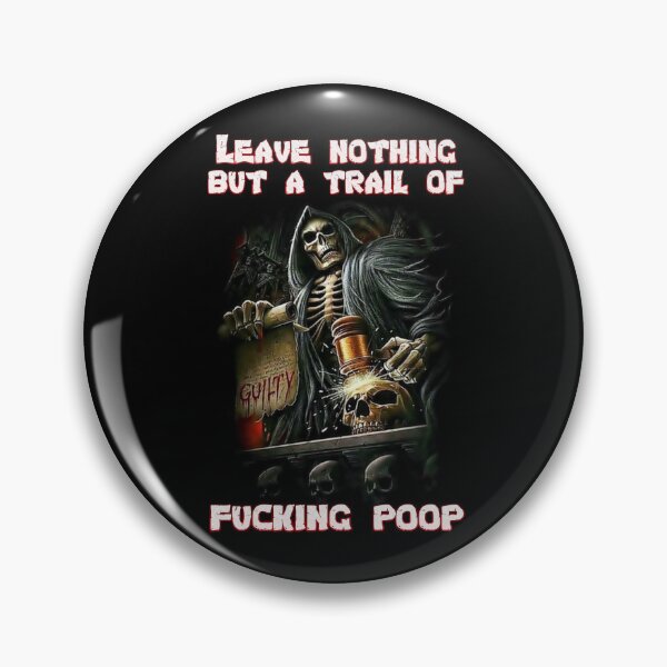 Item preview, epic poop man skull designed and sold by CandyAcid.