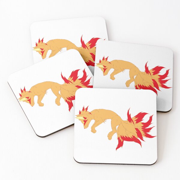 Item preview, Kitsune of Flame designed and sold by RavenQuillArt.