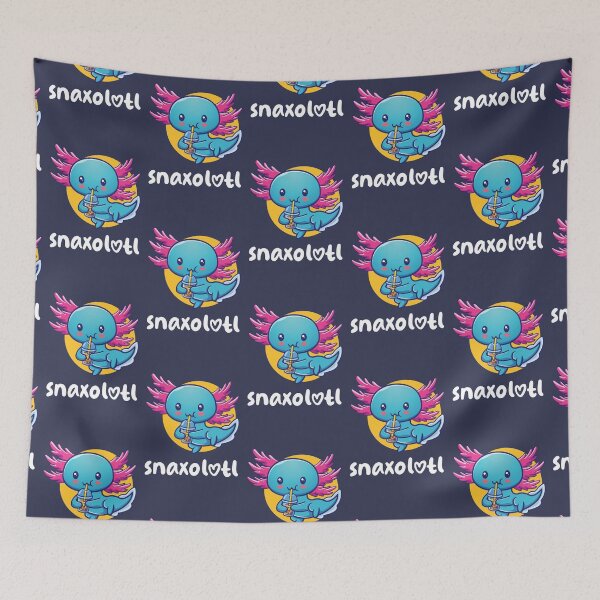 Item preview, Snaxolotl (on dark colors) designed and sold by messy-nessie.