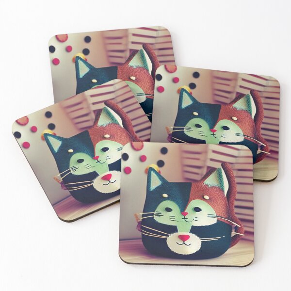Item preview, Meow-gical and playful - whimsical cats! designed and sold by imagynationwork.