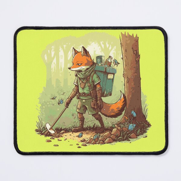 Item preview, Garbage picking fox designed and sold by olazlo.