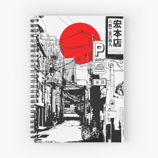 Item preview, Tokyo street sunrise designed and sold by monerty.