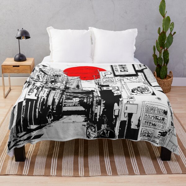 Item preview, Tokyo street sunrise designed and sold by monerty.