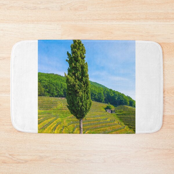 Item preview, Vineyard with Mountain View and Cypress Tree designed and sold by Mats Silvan.