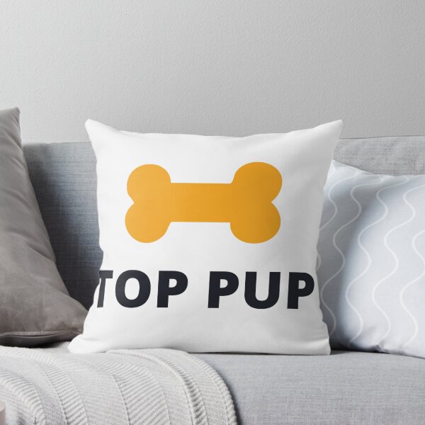 Item preview, Top Pup Puppy Play Bone Orange designed and sold by stephenop92.