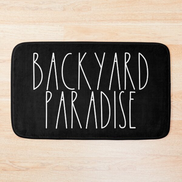 Item preview, Backyard Paradise White Rae Dunn Inspired Farmhouse designed and sold by FineElephant.