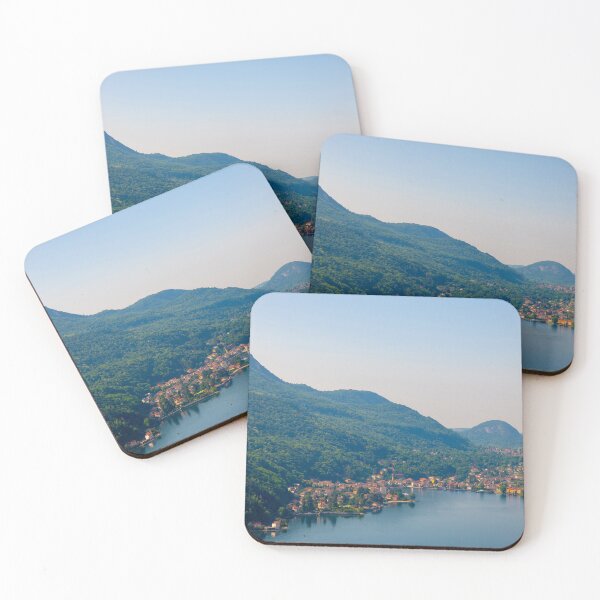 Item preview, Aerial View with Mountain View over Lake Lugano in Porto Ceresio designed and sold by Mats Silvan.