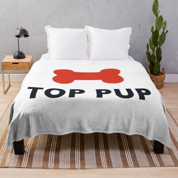 Item preview, Top Pup Puppy Play Bone Red designed and sold by stephenop92.