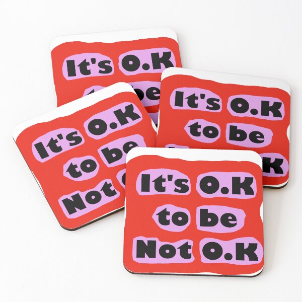 Item preview, It's O.K to be not O.K mental health awareness self care designed and sold by MiowandMolly.