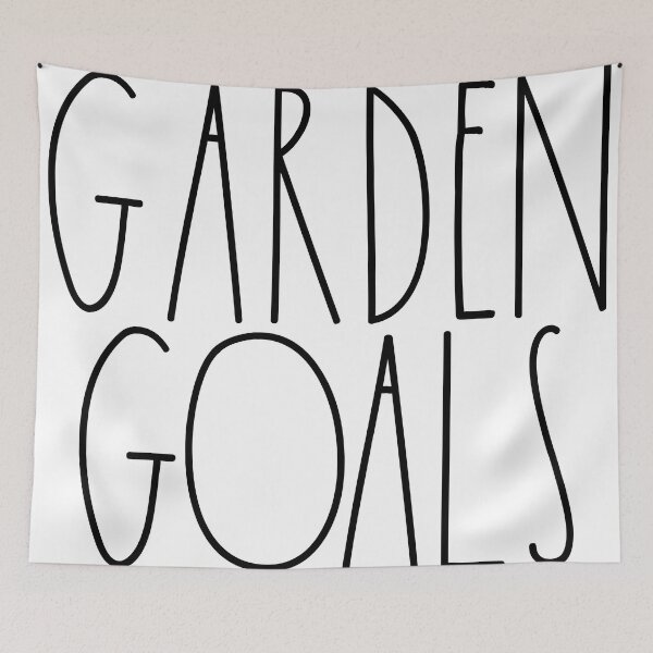 Aperçu de l'œuvre Garden Goals Rae Dunn Inspired Farmhouse créée et vendue par FineElephant.