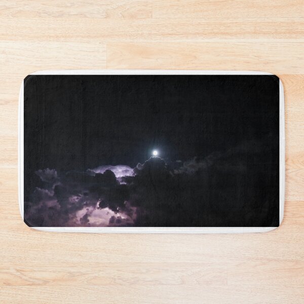 Item preview, Beautiful Lightning and Full Moon and Clouds at Night designed and sold by Mats Silvan.