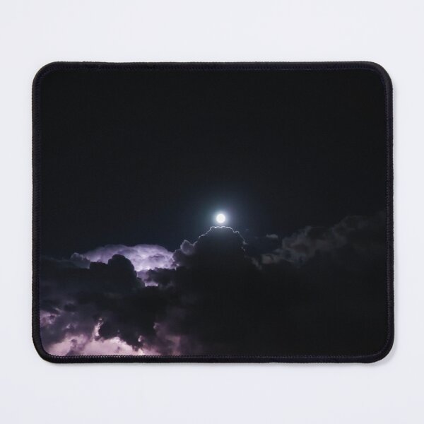 Item preview, Beautiful Lightning and Full Moon and Clouds at Night designed and sold by Mats Silvan.