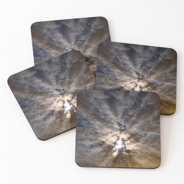 Item preview, Moon Light With Beam and Sky With Cloudscape and Mountain designed and sold by Mats Silvan.