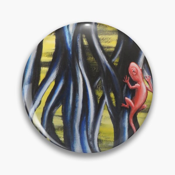 Item preview, Pink Lizard In Blue Forest designed and sold by Anders Hoberg.