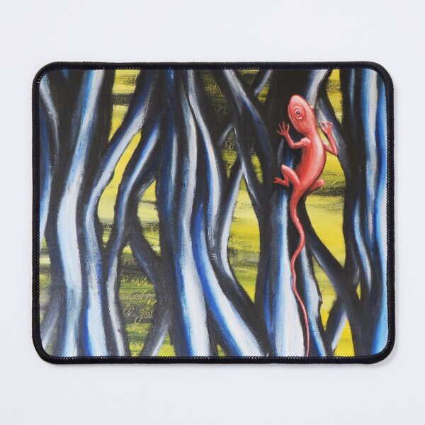 Item preview, Pink Lizard In Blue Forest designed and sold by Anders Hoberg.
