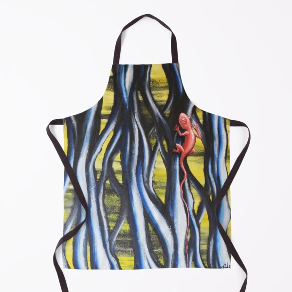 Item preview, Pink Lizard In Blue Forest designed and sold by Anders Hoberg.