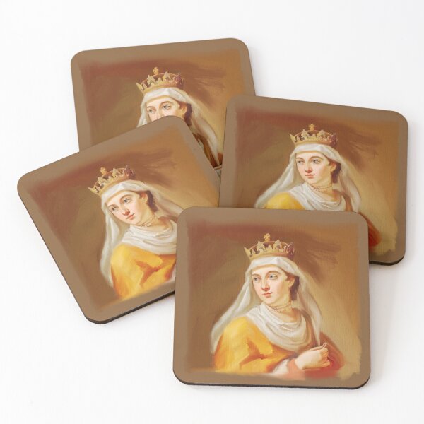 Item preview, Saint Jadwiga of Poland designed and sold by HappyRandomArt.