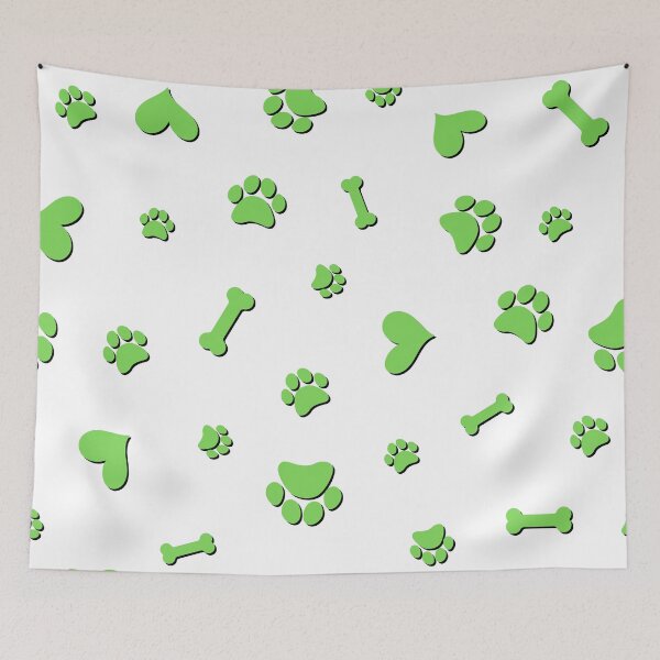 Item preview, Dog Puppy Paws & Bones - Dog Lovers Pattern designed and sold by Special-Effect.