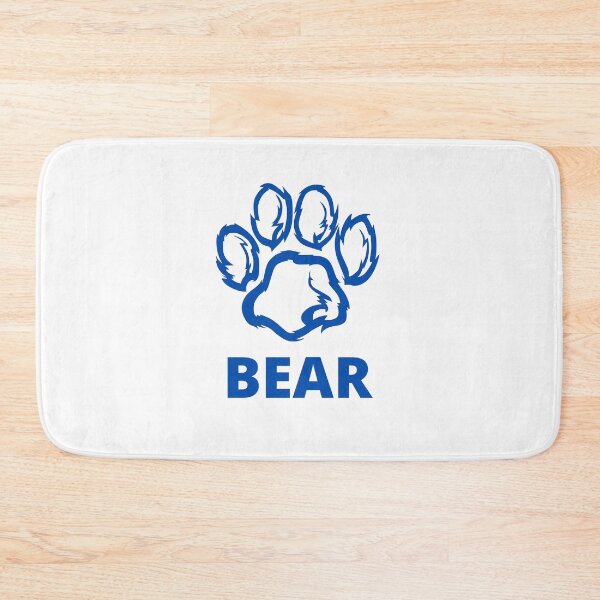Item preview, Bear Furry Paw Blue designed and sold by stephenop92.