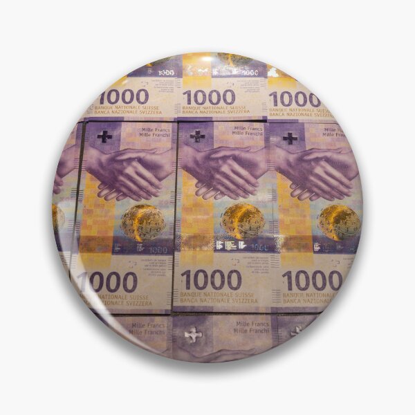 Item preview, Muchos billetes de 1000 francos suizos sobre la mesa designed and sold by Mats Silvan.