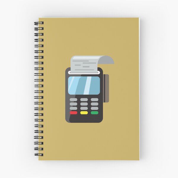 Item preview, Cartoon Payment Terminal: Convenient and Easy Transactions Illustrated designed and sold by Graciaisgrace.