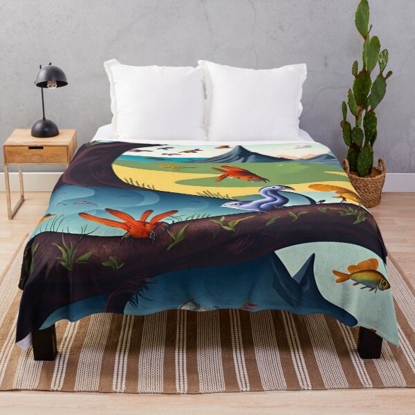 Item preview, Metamorphosis Skies: A Surreal Landscape of Birds, Fish, and Reptiles in Transformation designed and sold by Artilize.