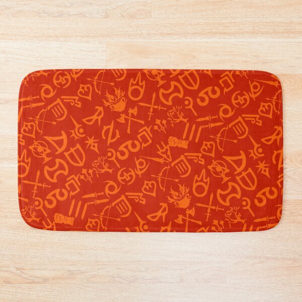 Item preview, XIV Classes and Jobs Repeating - Orange designed and sold by Foux's Leafs.