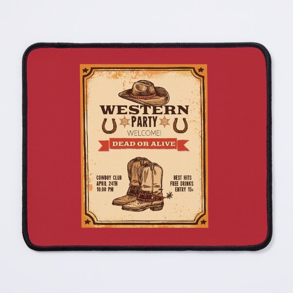 Item preview, Western Party, Dead or  Alive designed and sold by Groove-Emporium.