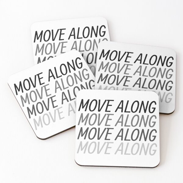 Item preview, Text Move Along - motivation designed and sold by Piotrek0001.