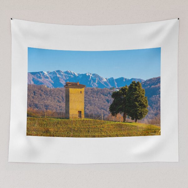 Item preview, Vineyard in Collina d'oro with Mountain designed and sold by Mats Silvan.