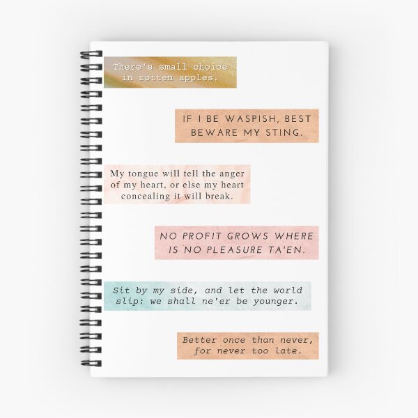 Item preview, The Taming of the Shrew Quote Pack designed and sold by Quotatio.