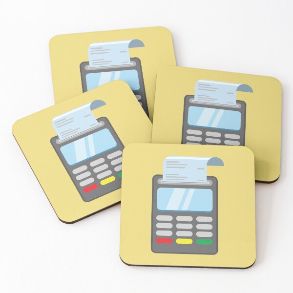 Item preview, Cartoon-style Terminal Payment Illustration for Easy Transactions designed and sold by Graciaisgrace.