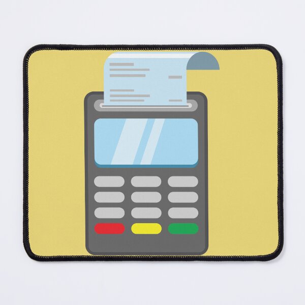 Item preview, Cartoon-style Terminal Payment Illustration for Easy Transactions designed and sold by Graciaisgrace.