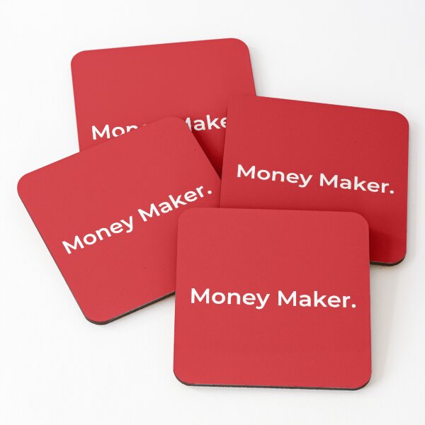 Item preview, Money Maker. (red) designed and sold by ArtifyAvangard.