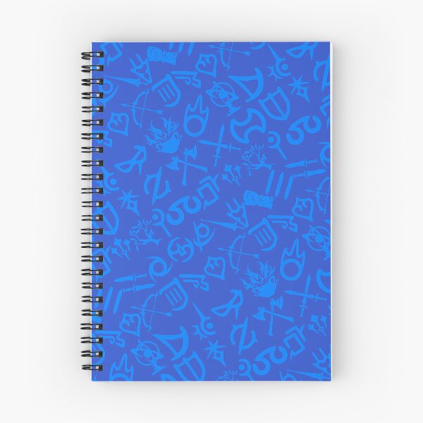 Item preview, XIV Classes and Jobs Repeating - Blue designed and sold by Foux's Leafs.