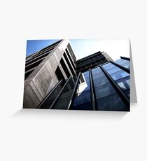 Industrial skies Greeting Card