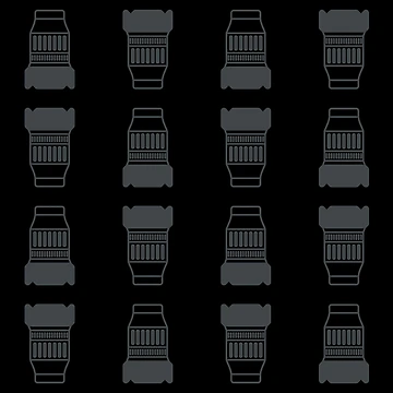 Artwork thumbnail, Camera Lens Pattern by BRU Design