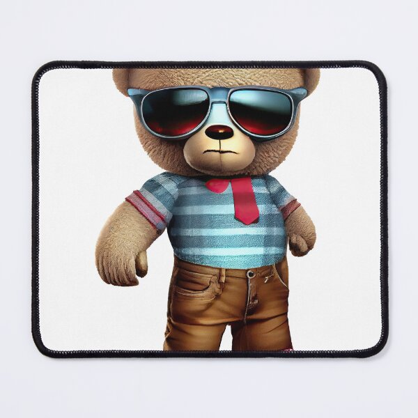Item preview, Unbearably Cool Teddy Bear designed and sold by Revjock.