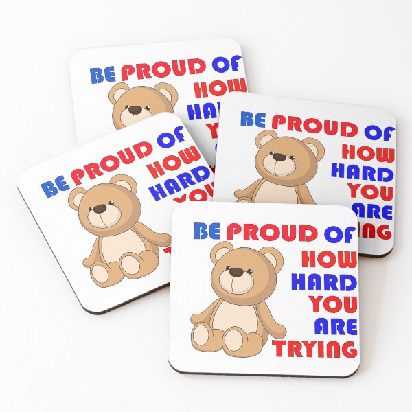 Item preview, BE PROUD OF HOW HARTD YOU ARE TRYING designed and sold by lemadjom.