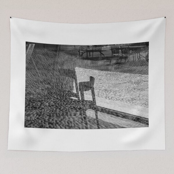 Item preview, Window Reflection From Cobblestone Street on Furniture designed and sold by Mats Silvan.