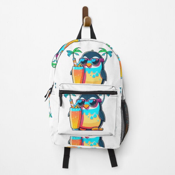 Item preview, Funny Penguina Design Sea Animal Sticker Tropical Summer Vacay Mode Vacation designed and sold by reddrive88.
